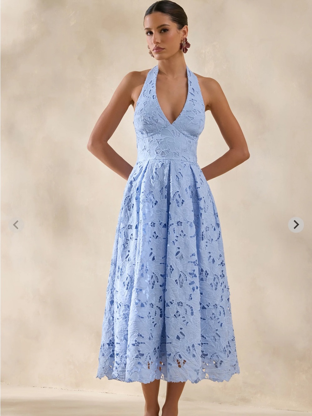 Club London Powder Blue Dress